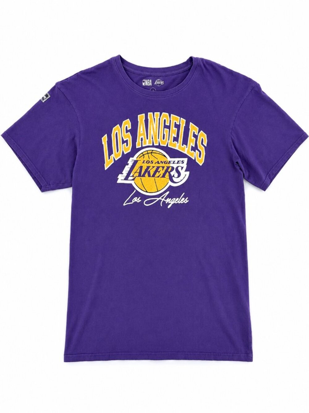NBA Lakers Graphic Tee 💜💛 Purple Los Angeles Shirt Size L